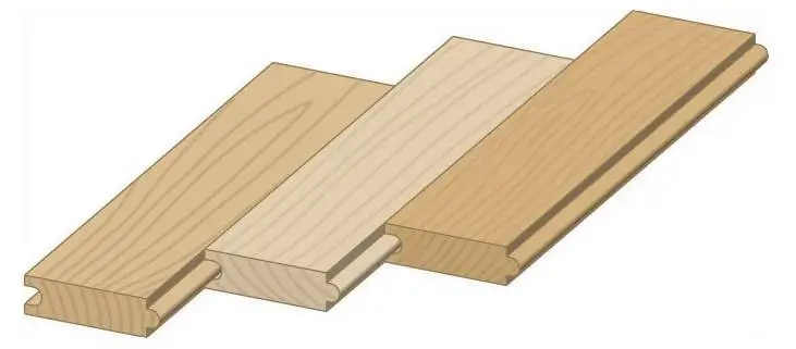 Планкен с пазами