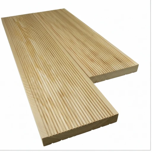 Доска террасная лиственница вельвет 34*120*2500, сорт SF (0,3м2)