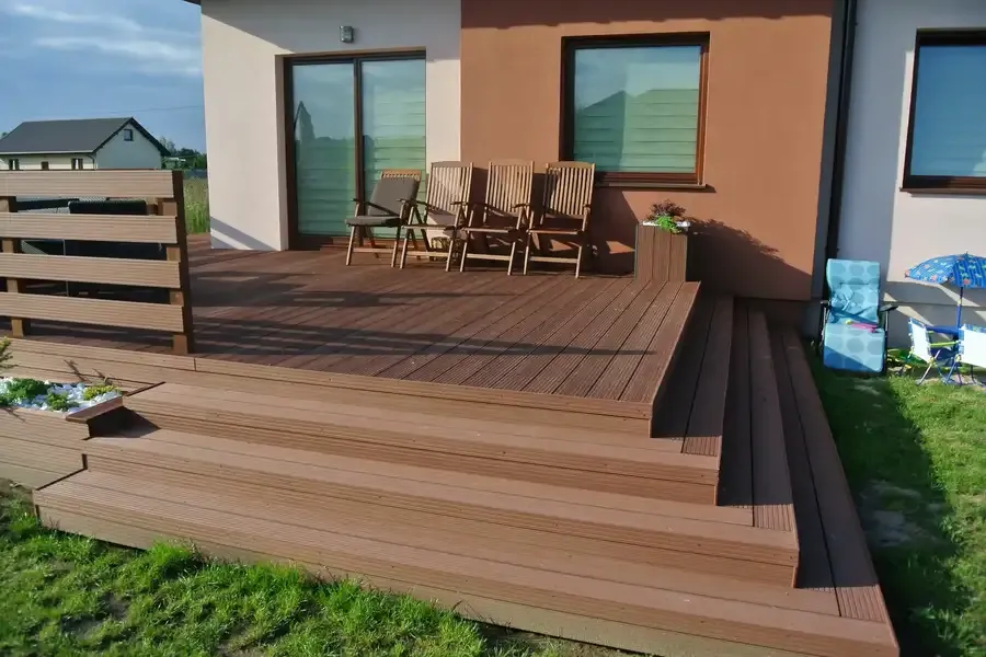 Монтаж террасной доски